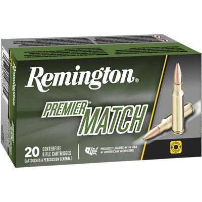Remington Ammo Match 6.5 Creedmoor 107 Grain Boat-