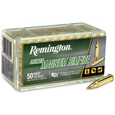 Remington Rimfire Ammo .17 HMR 17 Grain JHP 50 Rou