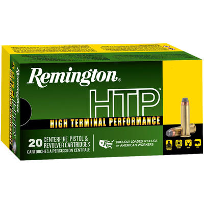 Remington Ammo HTP 357 Mag 158 Grain SP 20 Rounds