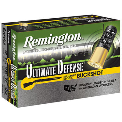 Remington Shotshells Defense 20 Gauge 2.75in 17 Pe