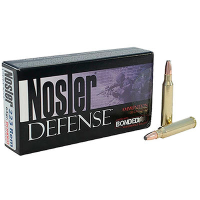 Nosler Ammo Defense 308 Winchester Bonded Solid Ba