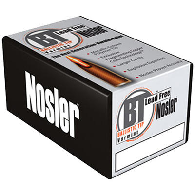 Nosler Reloading Bullets Ballistic Tip Lead-Free 22 Caliber .224 40 ...