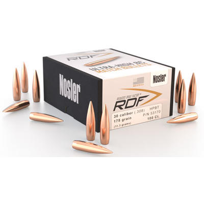 Nosler Reloading Bullets RDF Match 30 Caliber .308