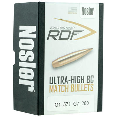 Nosler Reloading Bullets RDF Match 6mm .243 105 Gr