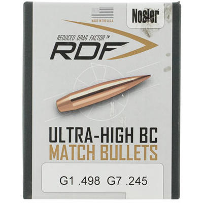 Nosler Reloading Bullets RDF Match 22 Caliber .224