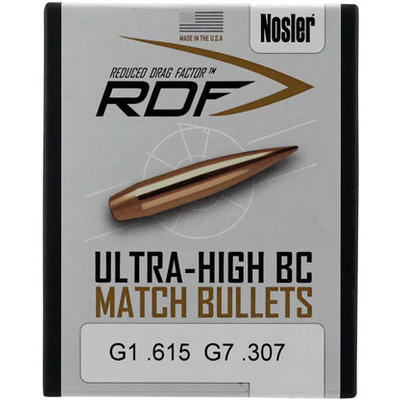 Nosler Reloading Bullets RDF Match 6.5mm .264 130