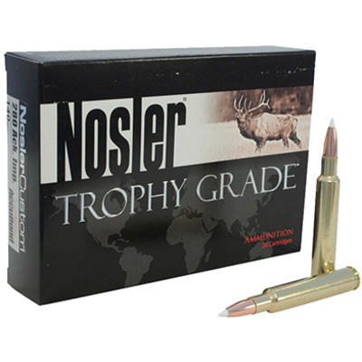 Nosler Ammo Trophy 22-250 Remington Bonded Solid B