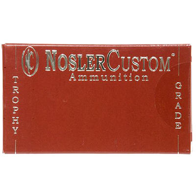 Nosler Ammo Trophy 7mm-08 Remington 140 Grain Accu