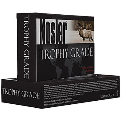 Nosler Ammo Trophy 375 H&H Magnum 300 Grain Ac