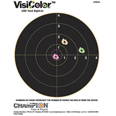 Champion Visicolor Paper Targets 10-Pack [45781]