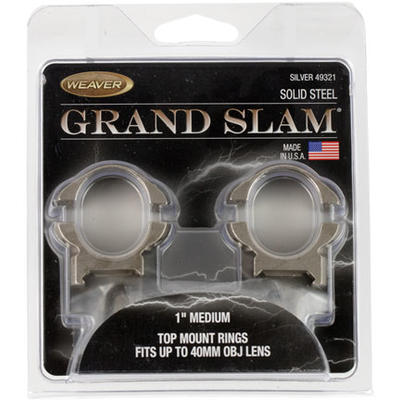 Weaver Grand Slam Rings 1in Medium 1in Dia Matte B