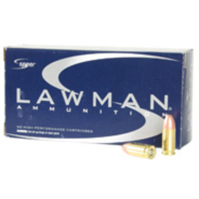 Speer Ammo Lawman 9mm TMJ 147 Grain 50 Rounds [536 Speer Ammo Lawman 9mm TMJ 147 Grain 50 Rounds [536