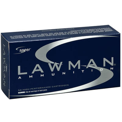 Speer Ammo Lawman 40 S&W 180 Grain Total Metal