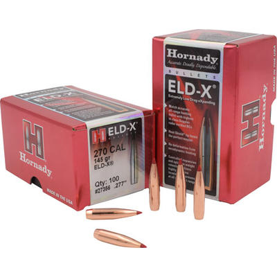 Hornady Reloading Bullets ELD-X 270 Caliber .277 1