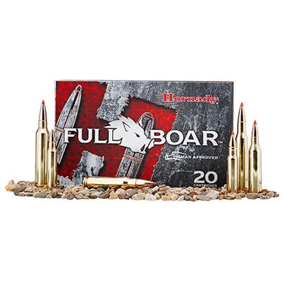 Hornady Ammo Full Boar 6.8mm Remington SPC 100 Gra