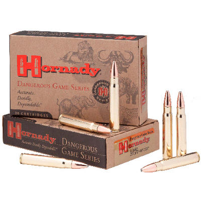 Hornady Ammo Dangerous Game Interlock 375 H&H