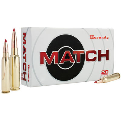 Hornady Ammo Match 223 Remington 68 Grain BTHP 20