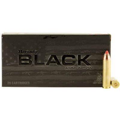Hornady Ammo Black 450 Bushmaster 250 Grain FTX 20