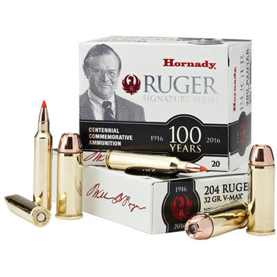 Hornady Ammo 204 Ruger 32 Grain V-Max 20 Rounds [8