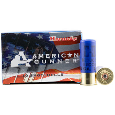 Hornady Shotshells Amer Gunner 12 Gauge 2.75in Buc