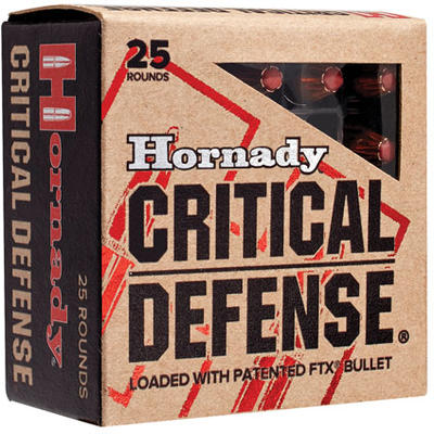 Hornady Ammo Critical Defense 44 Special 165 Grain