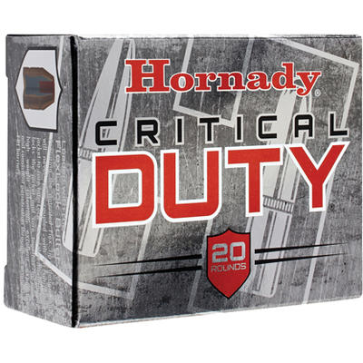 Hornady Ammo Critical Duty 10mm 175 Grain 20 Round Hornady Ammo Critical Duty 10mm 175 Grain 20 Round
