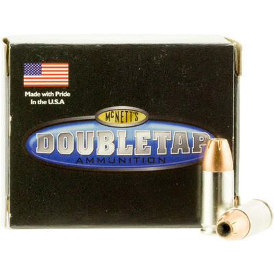DoubleTap Ammo DT Defense 9mm+P 165 Grain JHP 20 R