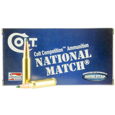 Colt Ammo Match 308 Winchester 155 Grain Match 20