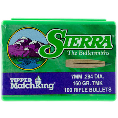 Sierra Reloading Bullets Tipped MatchKing 7mm .284