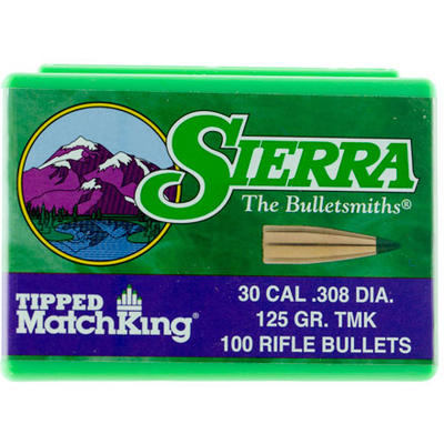 Sierra Reloading Bullets Tipped MatchKing 30 Calib