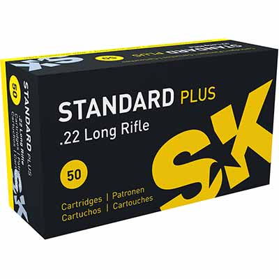 SK Ammo Plus 22LR Long Rifle 40 Grain 50 Rounds [4