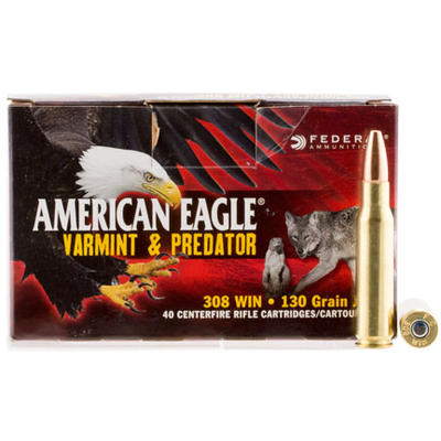 Federal Ammo American Eagle 308 Winchester 130 Gra
