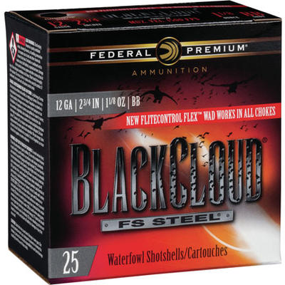 Federal Shotshells Black Cloud 12 Gauge 2.75in 1-1