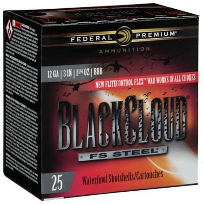 Federal Shotshells Black Cloud 12 Gauge 3in 1-1/4o