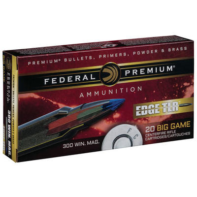 Federal Ammo Edge TLR 300 Win Mag 200 Grain Termin