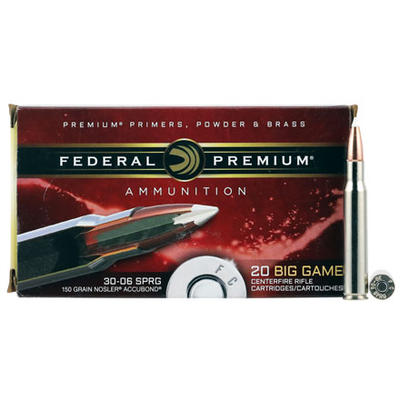 Federal Ammo Vital-Shok 30-06 Springfield 150 Grai