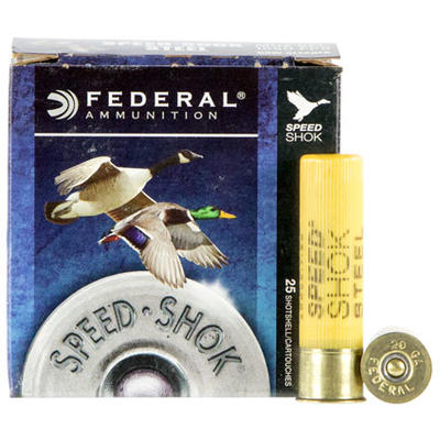 Federal Shotshells Speed-Shok 20 Gauge 3in 7/8oz #
