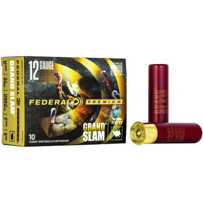 Federal Shotshells Grand Slam Turkey 12 Gauge 3.5i Federal Shotshells Grand Slam Turkey 12 Gauge 3.5i