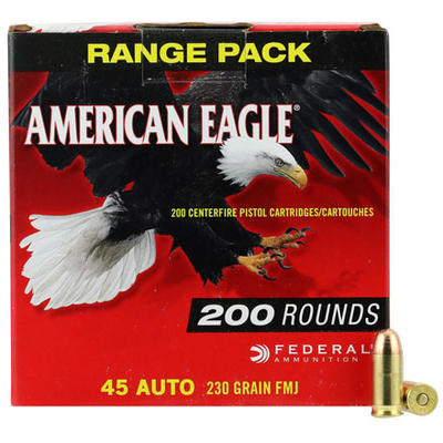 Federal Ammo American Eagle 45 ACP 230 Grain FMJ 2