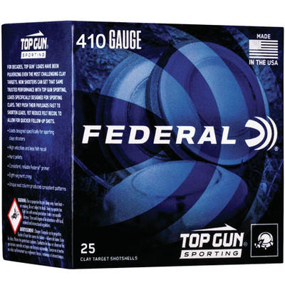 Federal Shotshells Top Gun Sporting .410 Gauge 2.7