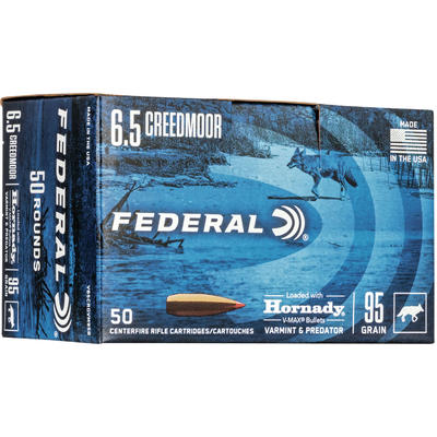 Federal Ammo Varmint & Predator 6.5 Creedmoor
