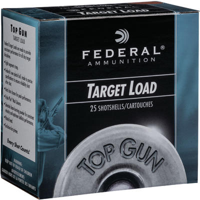Federal Shotshells Top Gun 12 Gauge 2.75in 1oz #8-