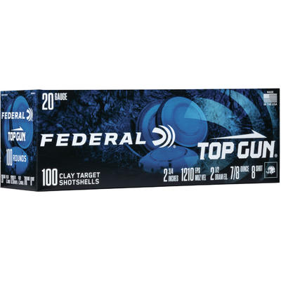 Federal Shotshells Top Gun 20 Gauge 2.75in 7/8oz #