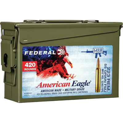 Federal Ammo American Eagle Training 223 Remington