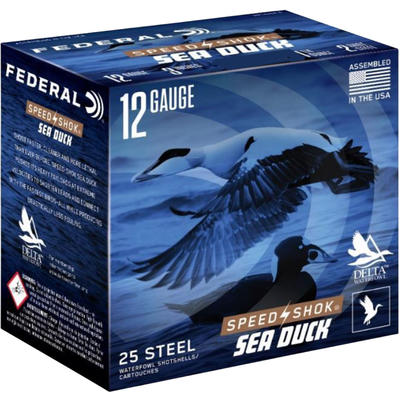 Federal Shotshells Speed-Shok Sea Duck 12 Gauge 3i
