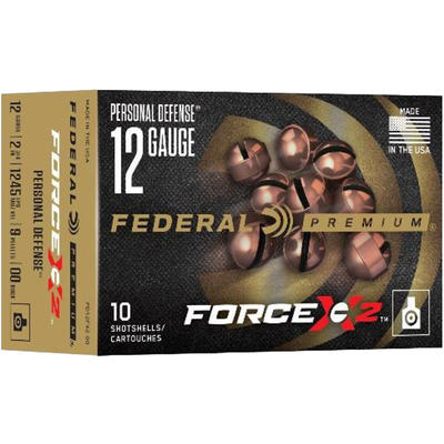 Federal Shotshells Force X2 12 Gauge 2.75in 9 Pell