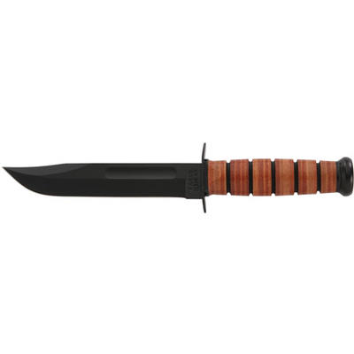 Ka-Bar Knife USMC Fight 7in 1095 CroVan Straight L