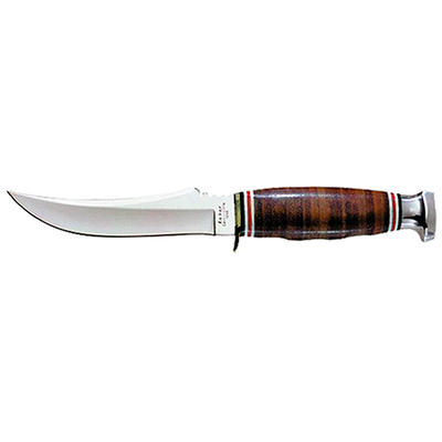 Ka-Bar Knife Skinner Fixed 4.38in DIN 1.4116 Leath