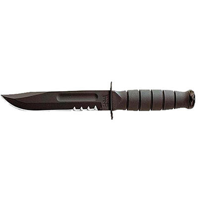 Ka-Bar Knife Short Black Fight Utility [1256]