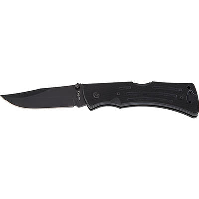 Ka-Bar Knife Mule Folder 4in 3Cr13 Tanto Blade G-1